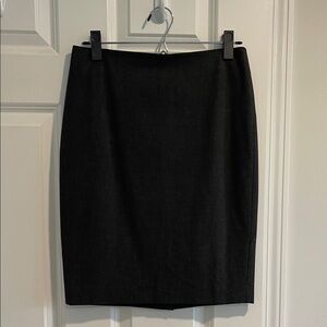 Ann Taylor Classic Gray Pencil Skirt